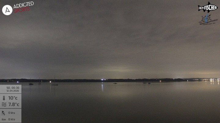 Archiv Foto Webcam Blick von Ammerland über den Starnberger See