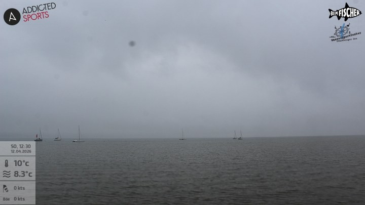 Archiv Foto Webcam Blick von Ammerland über den Starnberger See