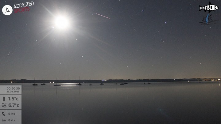 Archiv Foto Webcam Blick von Ammerland über den Starnberger See