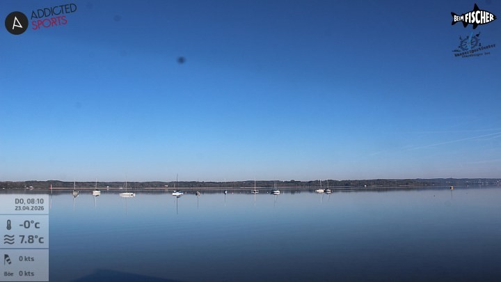 Archiv Foto Webcam Blick von Ammerland über den Starnberger See