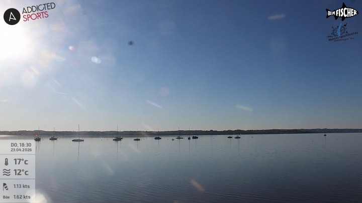Archiv Foto Webcam Blick von Ammerland über den Starnberger See
