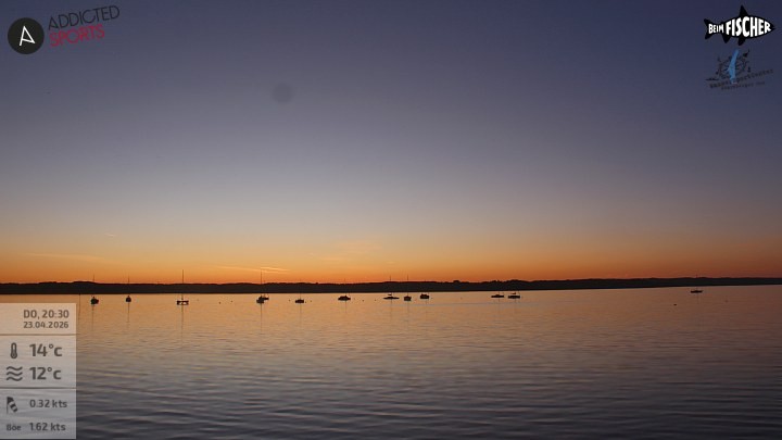 Archiv Foto Webcam Blick von Ammerland über den Starnberger See