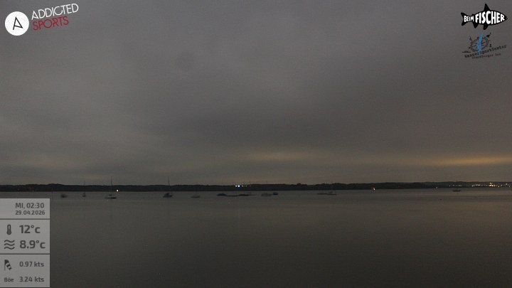 Archiv Foto Webcam Blick von Ammerland über den Starnberger See