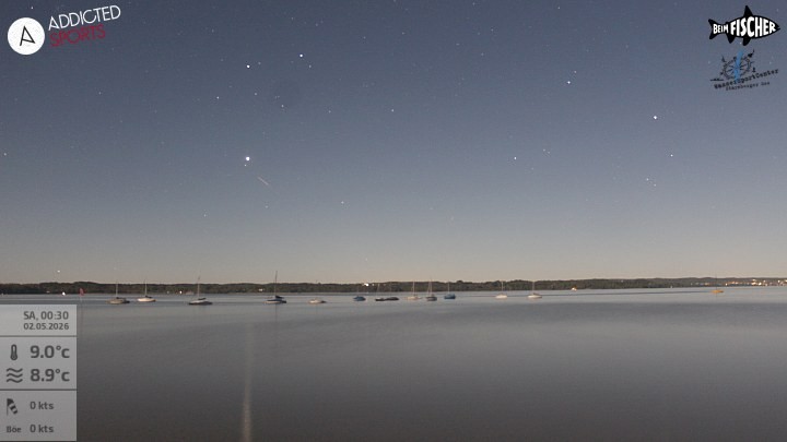 Archiv Foto Webcam Blick von Ammerland über den Starnberger See