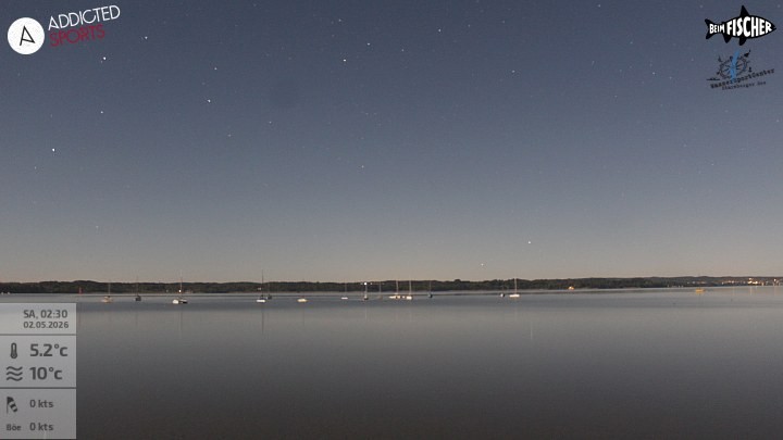 Archiv Foto Webcam Blick von Ammerland über den Starnberger See