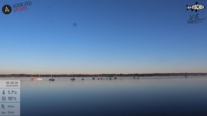 Archiv Foto Webcam Blick von Ammerland über den Starnberger See