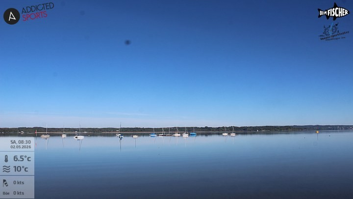 Archiv Foto Webcam Blick von Ammerland über den Starnberger See