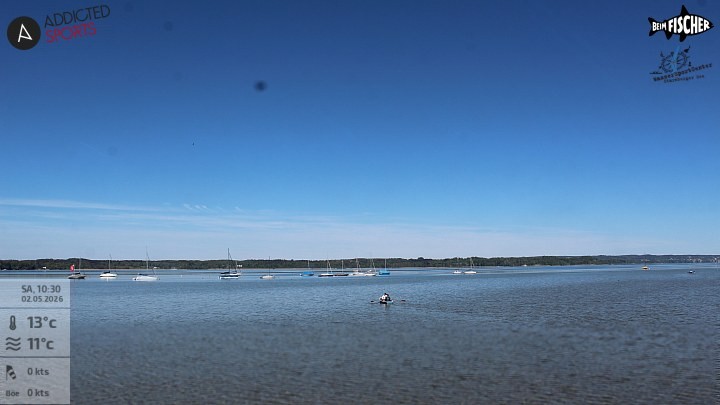 Archiv Foto Webcam Blick von Ammerland über den Starnberger See