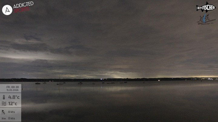 Archiv Foto Webcam Blick von Ammerland über den Starnberger See
