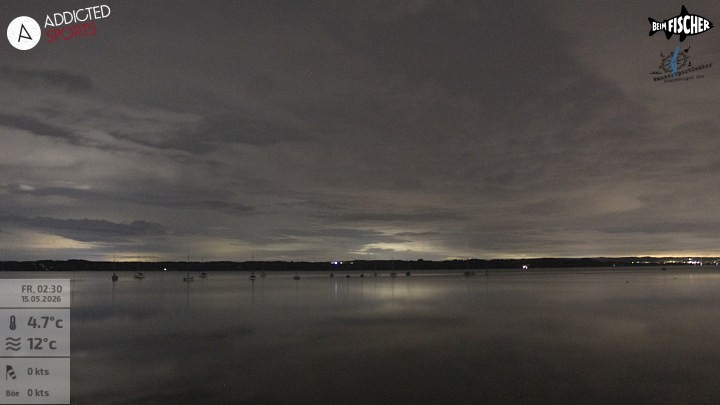 Archiv Foto Webcam Blick von Ammerland über den Starnberger See