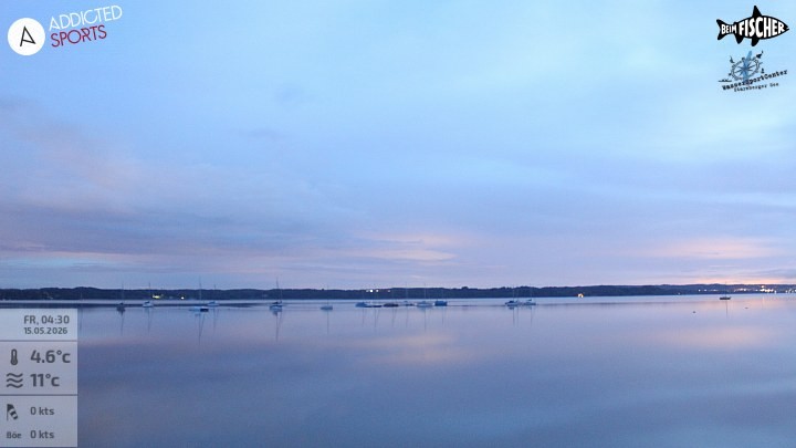 Archiv Foto Webcam Blick von Ammerland über den Starnberger See