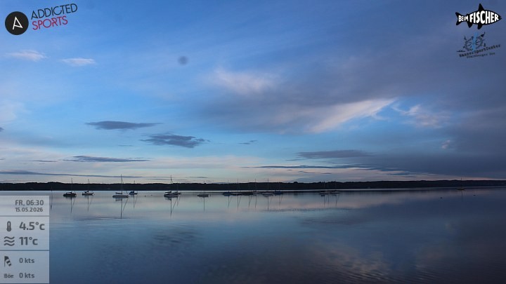 Archiv Foto Webcam Blick von Ammerland über den Starnberger See