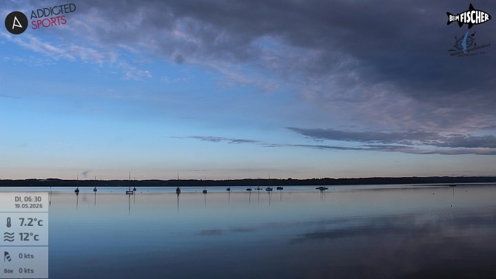 Archiv Foto Webcam Blick von Ammerland über den Starnberger See