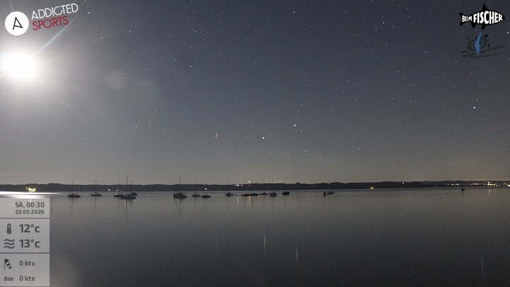 Archiv Foto Webcam Blick von Ammerland über den Starnberger See