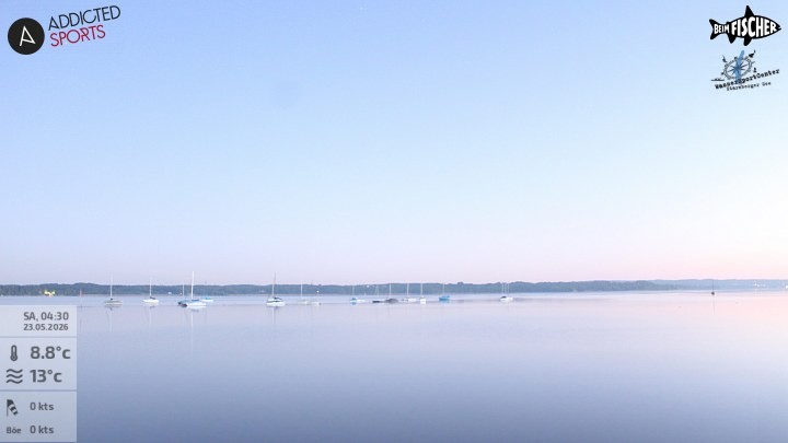 Archiv Foto Webcam Blick von Ammerland über den Starnberger See