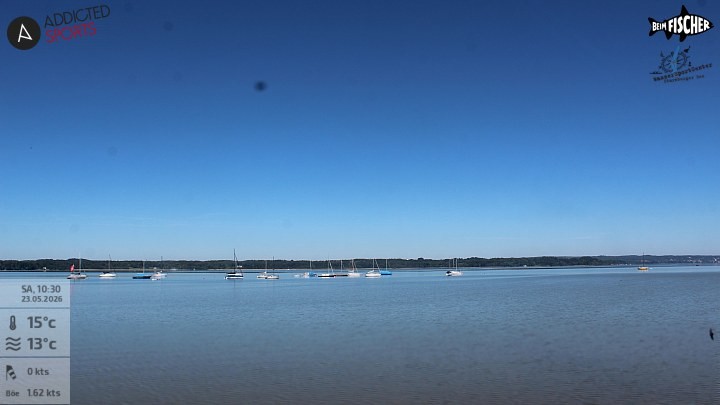 Archiv Foto Webcam Blick von Ammerland über den Starnberger See