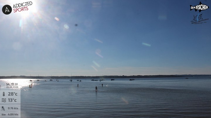 Archiv Foto Webcam Blick von Ammerland über den Starnberger See