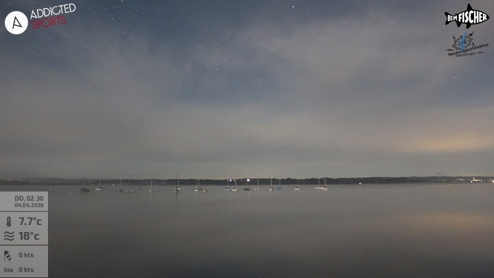 Archiv Foto Webcam Blick von Ammerland über den Starnberger See
