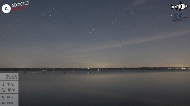 Archiv Foto Webcam Blick von Ammerland über den Starnberger See