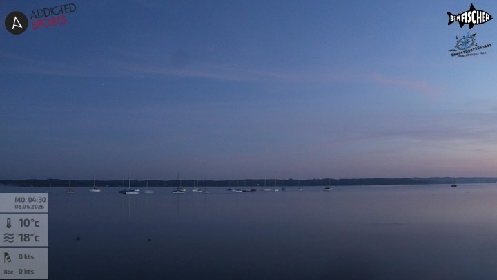 Archiv Foto Webcam Blick von Ammerland über den Starnberger See