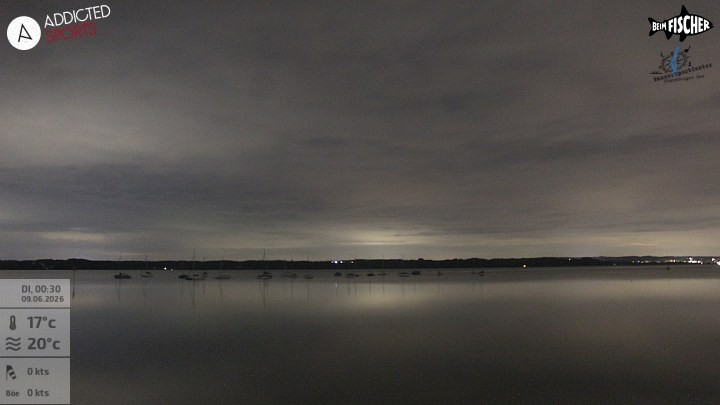 Archiv Foto Webcam Blick von Ammerland über den Starnberger See