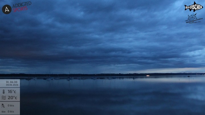 Archiv Foto Webcam Blick von Ammerland über den Starnberger See