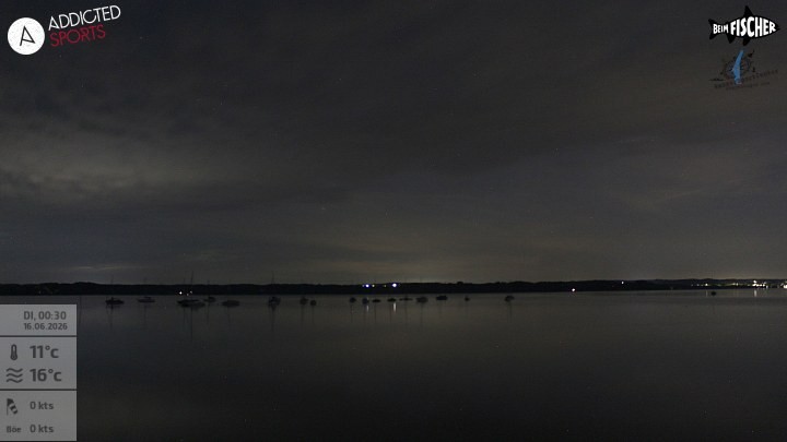 Archiv Foto Webcam Blick von Ammerland über den Starnberger See