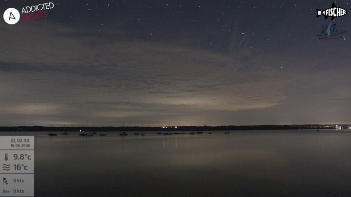 Archiv Foto Webcam Blick von Ammerland über den Starnberger See