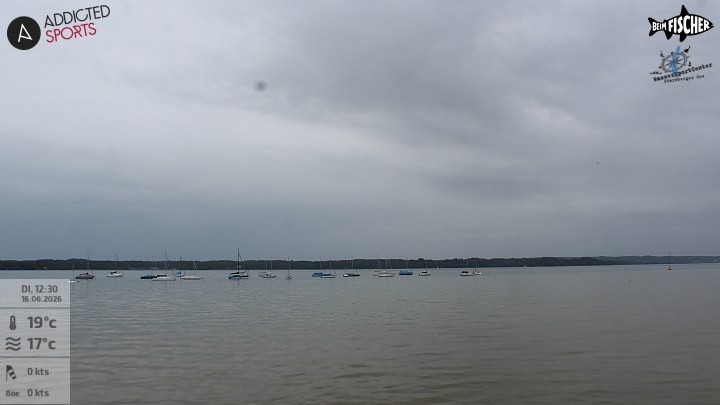 Archiv Foto Webcam Blick von Ammerland über den Starnberger See