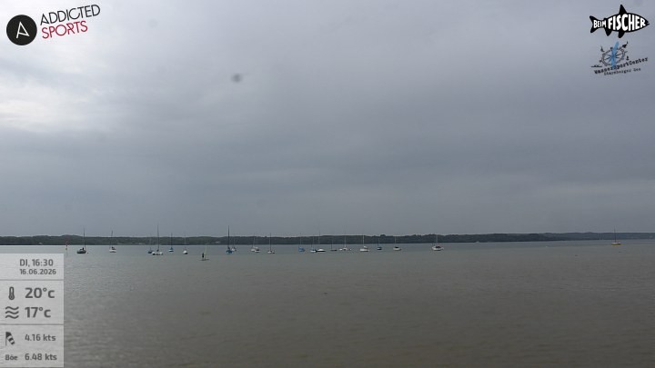 Archiv Foto Webcam Blick von Ammerland über den Starnberger See