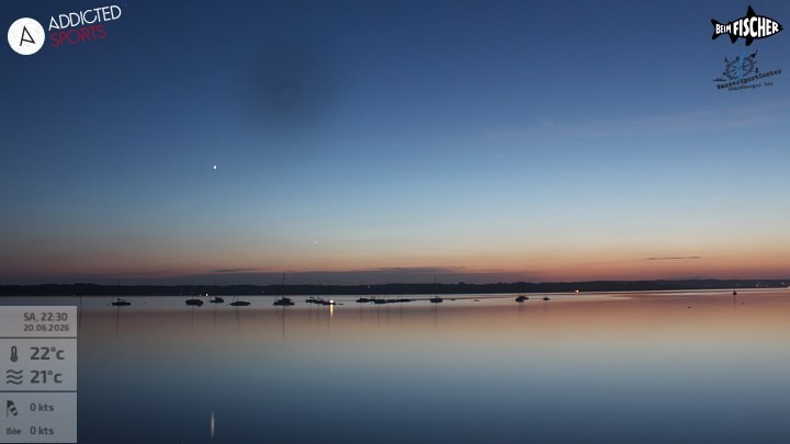 Archiv Foto Webcam Blick von Ammerland über den Starnberger See