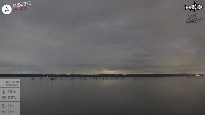 Archiv Foto Webcam Blick von Ammerland über den Starnberger See