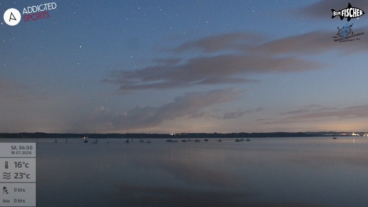 Archiv Foto Webcam Blick von Ammerland über den Starnberger See