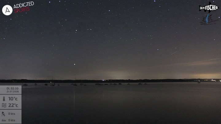 Archiv Foto Webcam Blick von Ammerland über den Starnberger See