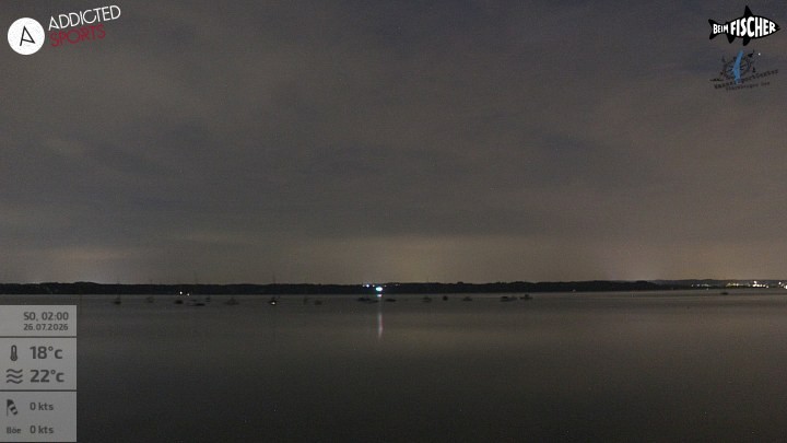 Archiv Foto Webcam Blick von Ammerland über den Starnberger See