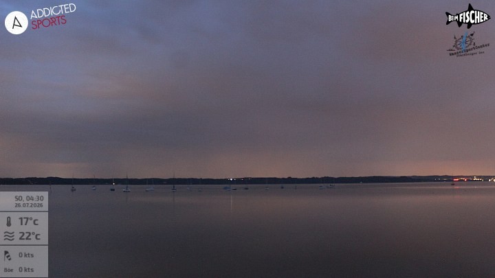 Archiv Foto Webcam Blick von Ammerland über den Starnberger See