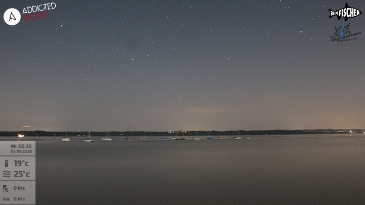 Archiv Foto Webcam Blick von Ammerland über den Starnberger See