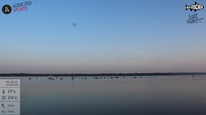 Archiv Foto Webcam Blick von Ammerland über den Starnberger See