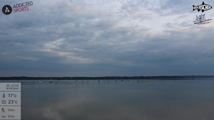 Archiv Foto Webcam Blick von Ammerland über den Starnberger See