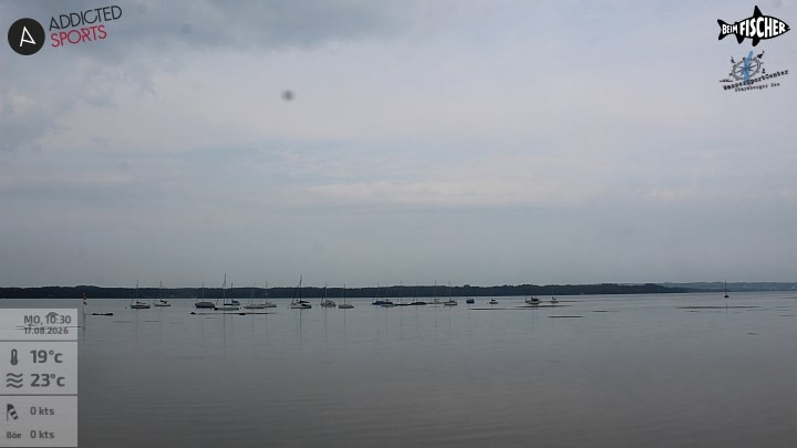 Archiv Foto Webcam Blick von Ammerland über den Starnberger See