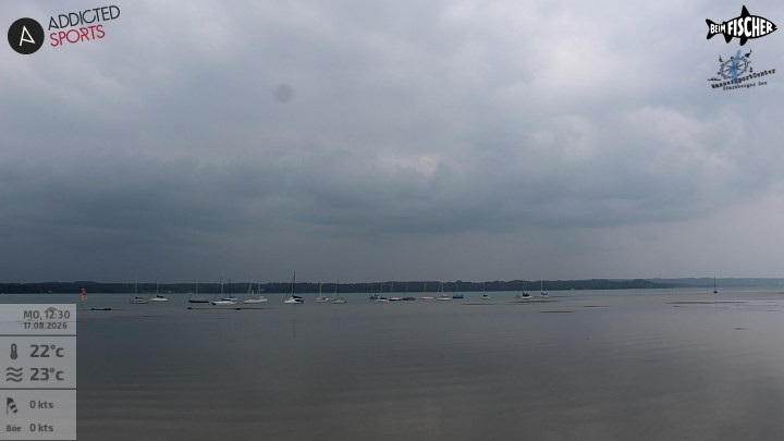Archiv Foto Webcam Blick von Ammerland über den Starnberger See