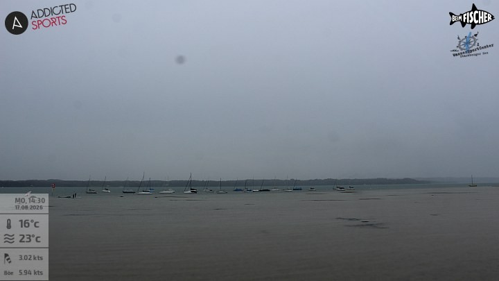 Archiv Foto Webcam Blick von Ammerland über den Starnberger See