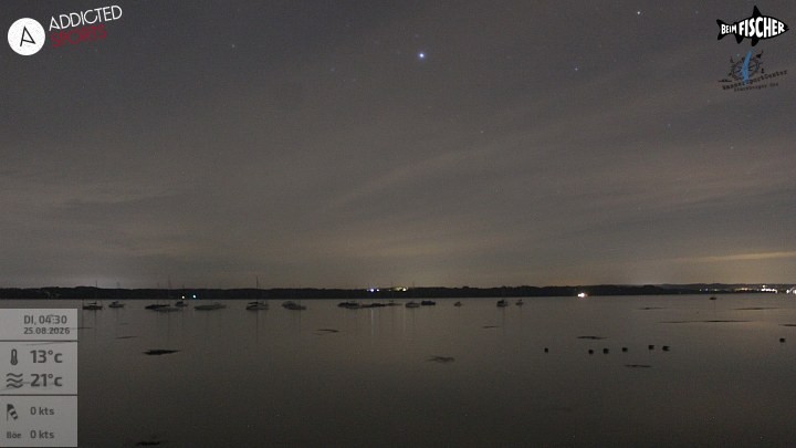 Archiv Foto Webcam Blick von Ammerland über den Starnberger See