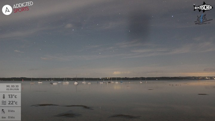 Archiv Foto Webcam Blick von Ammerland über den Starnberger See