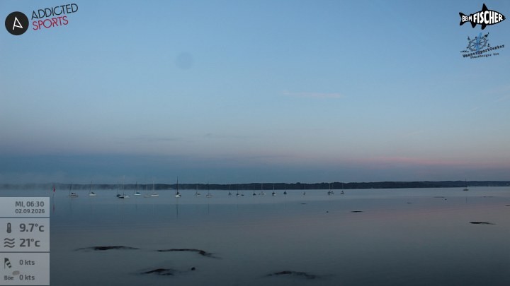 Archiv Foto Webcam Blick von Ammerland über den Starnberger See
