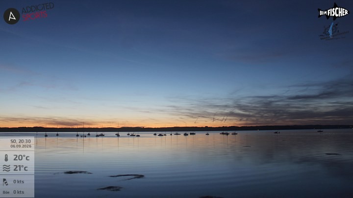 Archiv Foto Webcam Blick von Ammerland über den Starnberger See