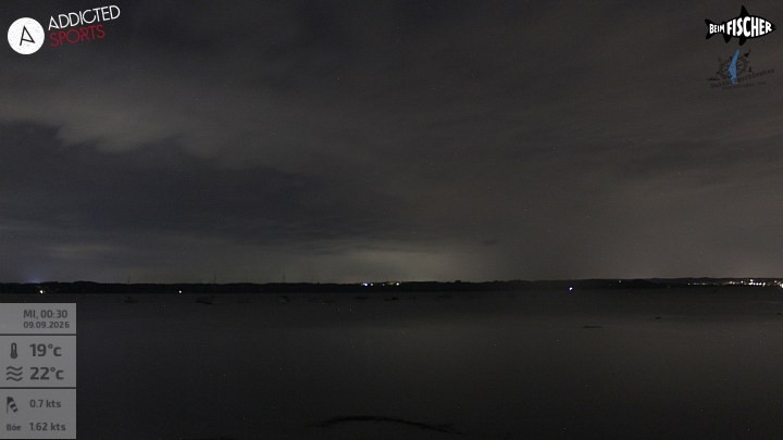 Archiv Foto Webcam Blick von Ammerland über den Starnberger See