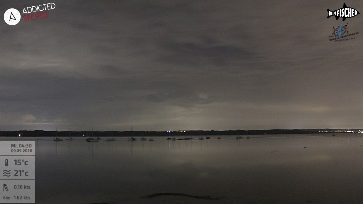 Archiv Foto Webcam Blick von Ammerland über den Starnberger See