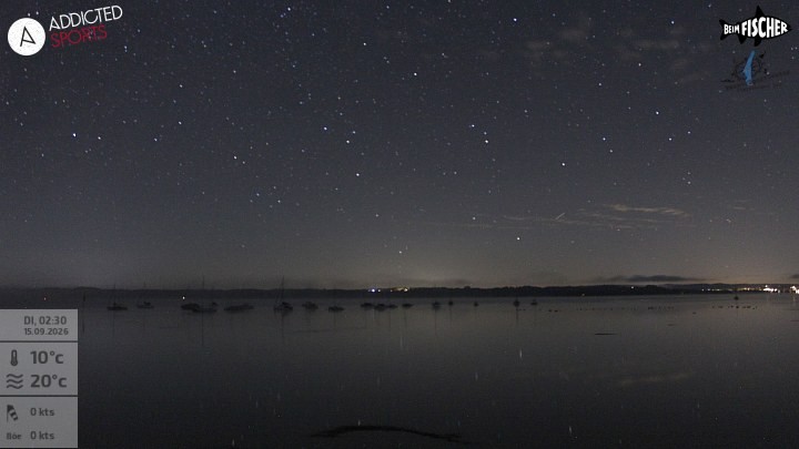 Archiv Foto Webcam Blick von Ammerland über den Starnberger See