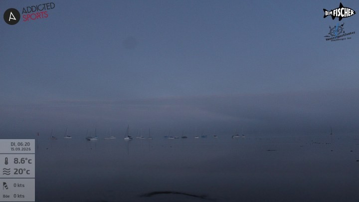 Archiv Foto Webcam Blick von Ammerland über den Starnberger See